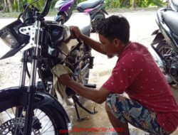 Ramadhan Penuh Berkah, Tukang Cuci Sepeda Motor Ini Bisa Mencapai 50 Unit Per Hari