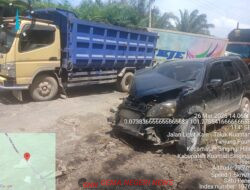 Mobil Pemudik dari Toro Hantam Truck Expedisi, Diduga Hendak Menghindari Jalan Berlobang