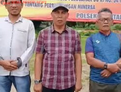 Kepala Desa Seberang Taluk dan Ninik Mamak Kutuk Pelaku PETI di Aliran Sungai Kuantan