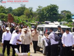 Bentuk Komitmen Dukung Swasembada Pangan, Kasad Hadiri Panen Raya yang Dilakukan Presiden RI