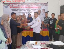 Sehubungan Terbitnya Keppres, Pemdes Batu Lungun Lakukan Musdesus Terkait Koperasi Merah Putih