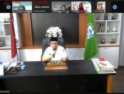 Wakil Bupati Membuka Zoom Meeting Bimtek Petugas Registrasi Desa/kelurahan Se-kabupaten Seluma