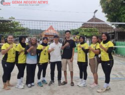 Tim Voli Putri Desa Merpas Masuk ke Semi Final Turnamen Voli Dalam Rangka HUT Desa Tanjung Beringin Maje
