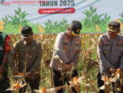 Kapolres Kepahiang Hadiri Panen Raya Jagung Kuartal II di Polsek Bermani Ilir