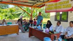 Musyawarah Desa Pasar Baru Nasal Bersama Polsek Terkait Kisruh Pembentukan Koperasi Merah Putih