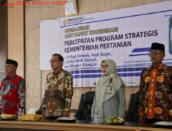 Sosialisasi dan Rakor Percepatan Program Strategis Kementerian Pertanian