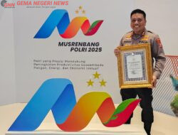 Polres Kaur Raih Penghargaan Pelayanan Prima dari Mabes Polri