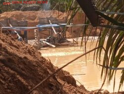 Aktivitas PETI di Kebun Lado Resahkan Warga, Jalan ke TPU Tercemar – Diduga Milik “IS”