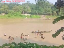 Sungai Kuantan Geger! Warga Temukan Butiran Emas, Pendulang Ramai Berdatangan