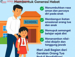 Dinas Pendidikan Kuansing Ajak Orang Tua Antar Anak ke Sekolah Hari Pertama