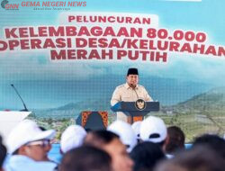 Prabowo Luncurkan 80.081 Koperasi Merah Putih Serentak di Seluruh Indonesia