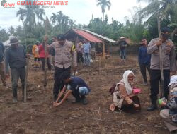 Desa Merpas Laksanakan Tanam Perdana Jagung Dukung Program Ketahanan Pangan