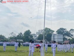HUT RI ke-80 di Tebo Ulu Meriah, Festival Drumband Jadi Daya Tarik Warga