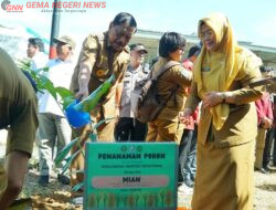 Wagub Bengkulu dan Menteri LHK Tanam Pohon di Kampus UMB: Investasi Hijau untuk Generasi Mendatang