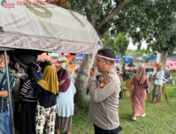 Gerakan Pangan Murah Polres Kaur, Sembako Habis Diborong Warga dalam Sejam