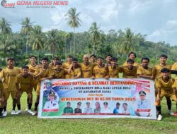 Ulak Pandan Melaju ke Perempat Final Camat Nasal Cup 2025