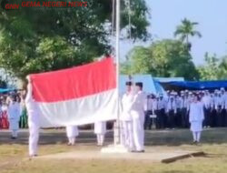 Upacara HUT RI ke-80 di Kecamatan Nasal Berlangsung Khidmat