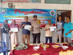 Desa Merpas Salurkan BLT Rp1,8 Juta