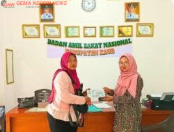 BAZNAS Kaur Salurkan Santunan Kesehatan untuk Susilawati, Warga Tanjung Baru yang Derita Diabetes