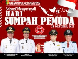 Semangat Kebersamaan Warnai Peringatan Hari Sumpah Pemuda ke-97 di Sungai Jering