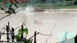 Belasan Rakit PETI di Sungai Kuantan Diduga Milik Oknum Guru dan Eks Anggota BPD