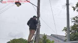 Tiang Listrik PLN Diduga Jadi Ajang Bisnis Perusahaan Layanan Internet