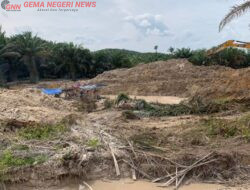 PETI Diduga Milik Sardan Beroperasi Siang Malam di Sungai Bawang Atas, Tiga Rakit dan Excavator Bekerja Bebas