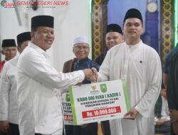 Safari Ramadan Pemprov Riau di Kuansing, Salurkan Berbagai Bantuan untuk Masyarakat