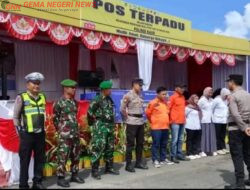 Babinsa Koramil 408-04/KS Pantau Objek Wisata Saat Libur Lebaran