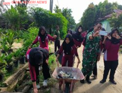 Gotong Royong Lawan DBD, Warga Desa Air Emas Bersihkan Lingkungan dan Drainase