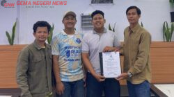 Nugroho Despendra Resmi Nahkodai Indonesia Youth Epicentrum Kuantan Singingi Periode 2026-2028