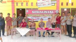 Pemdes Tri Jaya Gelar Sosialisasi Wawasan Kebangsaan, Perkuat Kerukunan Antarumat Beragama di Kecamatan Nasal
