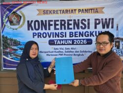 Wibowo Susilo Ambil Formulir, Kontestasi Ketua PWI Bengkulu Mulai Menghangat