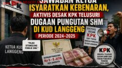 Jawaban Ketua Isyaratkan Kebenaran, Aktivis Desak KPK Telusuri Dugaan Pungutan SHM di KUD Langgeng Periode 2024–2025