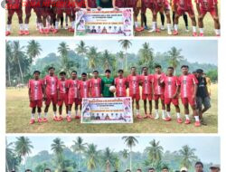 Semarak HUT ke-81 RI, Kecamatan Nasal Gelar Turnamen Tarkam Antar Desa, PT Rukis Menang Telak 7-1