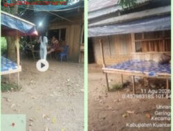 Warung Remang-remang di Pinggir Jalan, Pekat Mengintip dari Kilometer 9 Sentajo Raya