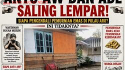 Dugaan Intimidasi Wartawan, Anto AW dan Ade Saling Lempar Kepemilikan, Siapa Pengendali Pemurnian Emas di Pulau Aro?