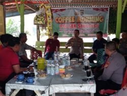 Tekan Pencurian TBS, Narkoba hingga Bullying, Polsek Singingi Perkuat Sinergi Bersama Desa dan Linmas