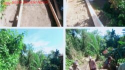 Pemdes Air Palawan Gelar Titik Nol Pembangunan Rabat Beton, Dorong Akses Warga Semakin Lancar