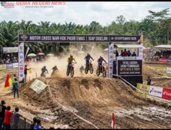 Motor Cross Wan Hok Pasir Emas Siap Digelar, Perebutkan Uang Pembinaan Rp75 Juta