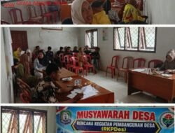 Musdes RKPDes 2027 Air Palawan: Warga Diminta Tak Sekadar Hadir, tetapi Kawal Arah Pembangunan Desa