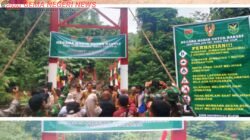 Jembatan Garuda Perintis Rampung, Akses Warga dan Pelajar Sukajaya Kini Lebih Aman