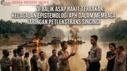 Di Balik Asap Rakit Terbakar: Kegagalan Epistemologi APH dalam Membaca Jaringan PETI Ekstrans Singingi