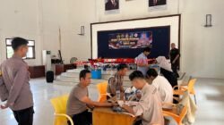 Peringati Hari Jadi Humas Polri ke-75, Polres Kaur Gelar Donor Darah