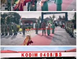 Tongkat Komando Berganti, Letkol Al-Muttaqin Bawa Semangat Baru di Kodim 0408/BS-KAUR